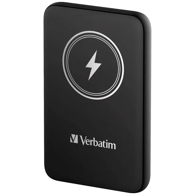 Verbatim Wireless Magnetic Slim Powerbank Qi2 15W 10000mAh Black