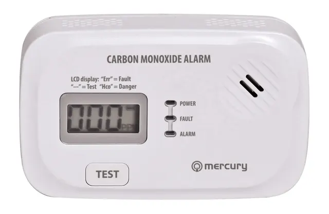 Mercury COD-208A Carbon Monoxide Alarm 350.145UK