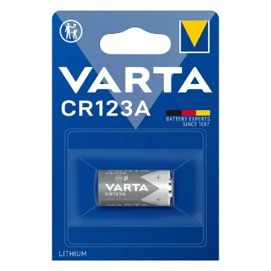 Varta Lithium CR123A 1pc Battery