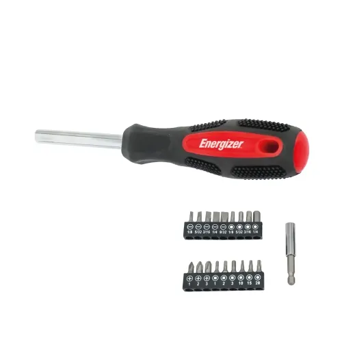 Energizer Power Tool Manual Screwdriver Set With 18 Bits