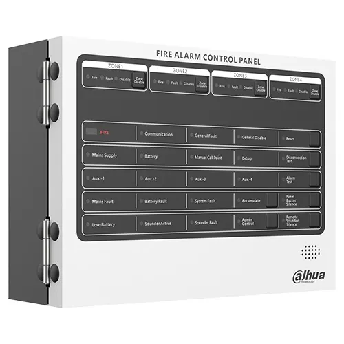 Dahua Conventional Fire Alarm Control Panel (4 Zones) HY-C102-4