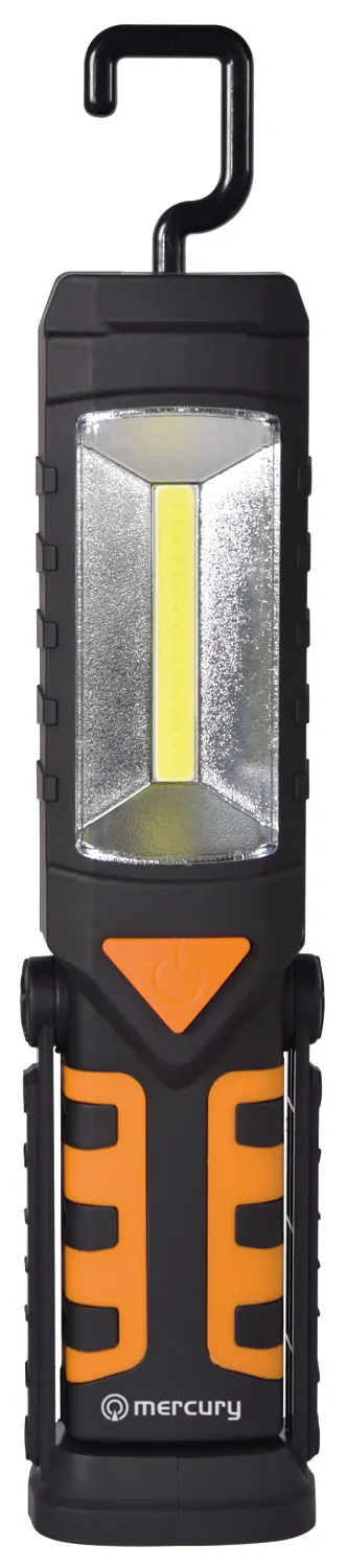Mercury 3in1 Handheld Rechargeable Worklight, Powerbank Function, with Hook and Magnet 410.318UK