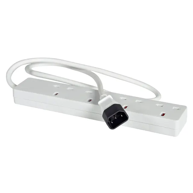 Mercury UPS Extension Cable 4-Gang to IEC 1.0m 430.012UK