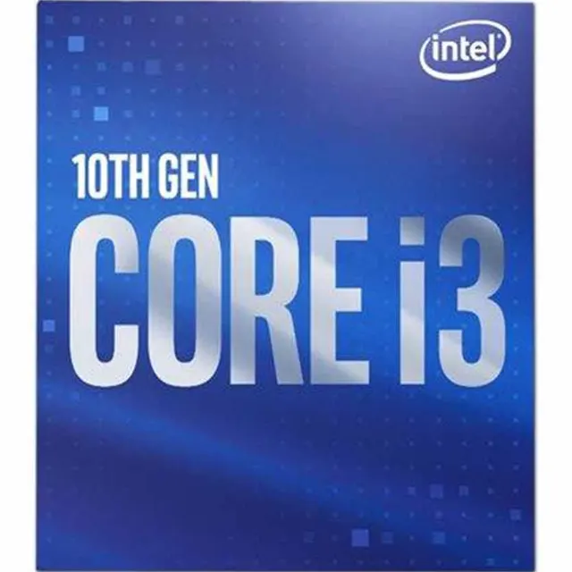 i3 10100 INTEL 1200, 3.6GHz, QUAD CORE, 4 THREADS (10TH GEN) CPU INTEL