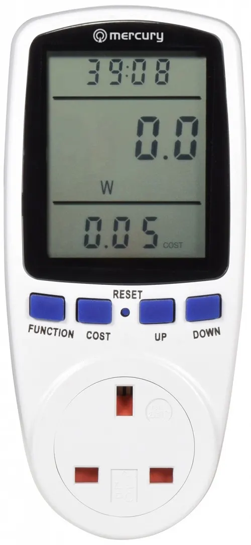 Mercury Appliance Power Meter UK plug 429.859UK