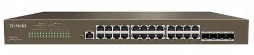 Tenda 24-Port Managed Gigabit Ethernet Switch SFP R/M TEG3328F
