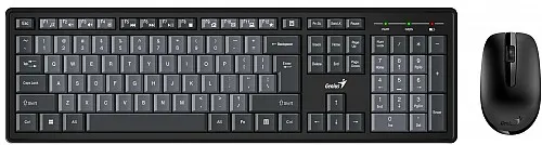 Genius Keyboard-Mouse Set Wireless Dual Colour KM-8200 English