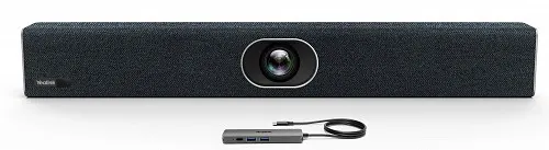 Yealink UVC40 All-in-One USB Video Conferencing Bar with USB-C Hub