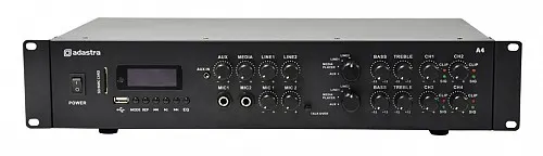 Adastra A4 Dual Stereo Amplifier 4x200W 953.404UK