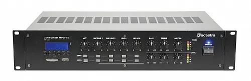 Adastra RM1202 v2 100V Amp 2x120W FM/USB/BT 953.163UK