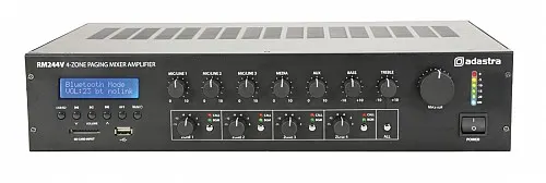 Adastra RM240S v2 100V 4Z 240W FM/USB/BT 953.215UK