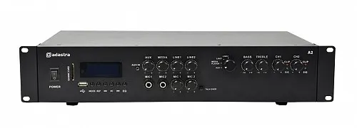 Adastra A2 Stereo Amplifier 2x100W@8ohm 953.402UK