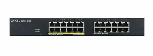 Zyxel GS1915-24EP 24-Port Gigabit PoE Cloud Managed Switch, 12 x PoE 130W
