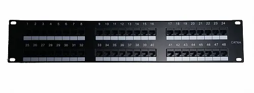DigitMX NETPRO NP-CPP48C6 48Port CAT6 Patch Panel