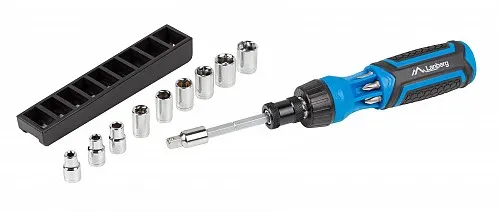 Lanberg NT-0808 Ratchet Screwdriver with Extension Bar Set
