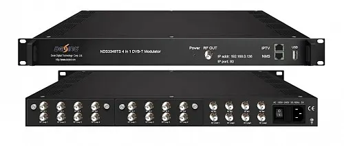 DEXIN NDS3348TS 12 DVBS To 4 DVB-T Transmodulator
