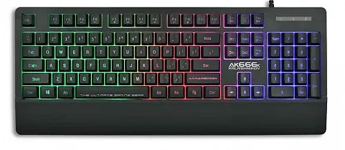 Armaggeddon AK-666X Gaming Keyboard with Palm Rest