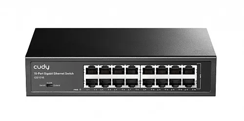 Cudy GS1016 16-Port Gigabit Ethernet Switch R/M with UK Plug