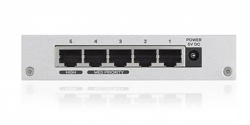 Zyxel SG 5-Port Gigabit Ethernet Switch with QoS Metal GS-105BV3