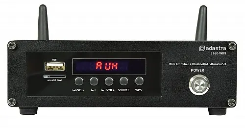 Adastra S260-WIFI Amplifier WIFI/BT/USB 2x60W 103.126UK