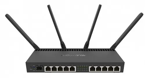 MikroTik 4011 10-Port Dual Band Gigabit Wireless Router with 1 x SFP+ RB4011iGS+5HacQ2HnD-IN