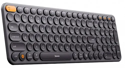 Baseus K01B Wireless Tri-Mode Keyboard Frosted Gray
