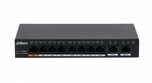 Dahua PoE Switch 8port+2GUP 96W PFS3010-8GT-96