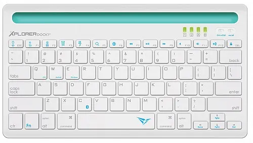 Alcatroz XPLORER DOCK1BT BT Keyboard Dock White-Blue