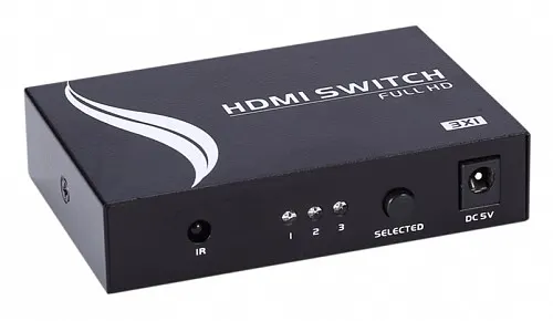 DigitMX DMX-HSW314 HDMI Switch 3x1 IR 1080P