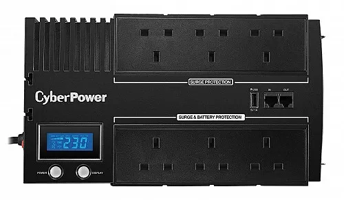 CyberPower BR1000ELCD 1000VA/600W Brick Line Interactive UPS LCD
