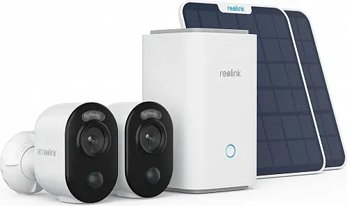 Reolink HUB Home Hub Kit with 2x Argus Series B350+Solar Panel 2