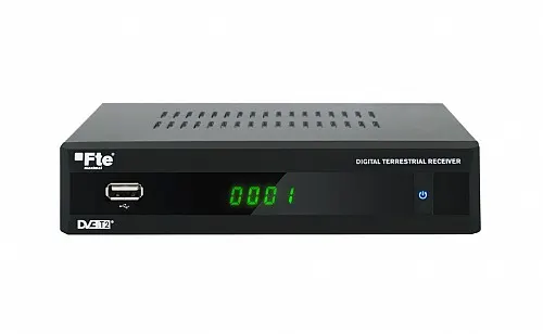 FTE MAXT220HD DVB-T2 FullHD MPEG4 Receiver with RF Loop