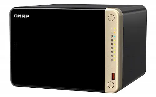 QNAP TS-664 6Bay NAS Intel QuadCore 8GB 2.5GbE SSD Caching
