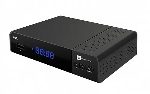 Ekselans RCT2 DVBT2 Full HD MPEG4 Digital Receiver with Display