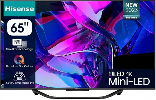 Hisense 65U7KQ 65'' 4K Smart QLED MINI LED 120hz TV