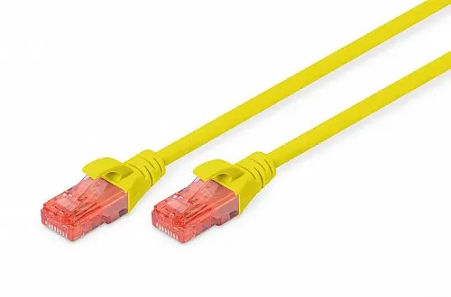Digitus Ethernet Cable CAT6 Yellow CU 0.25m