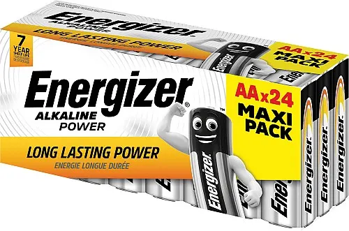 Energizer Alkaline Power AA 24 pack 656.930UK