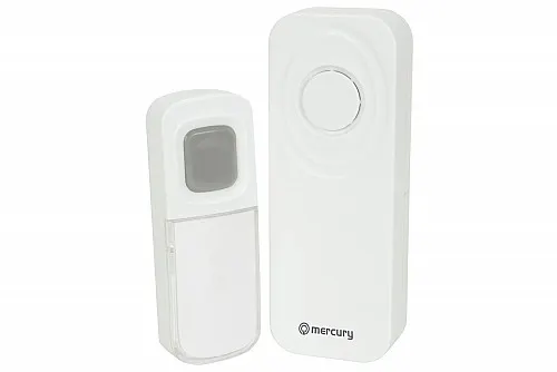 Mercury Wireless W/Proof Doorbell with Portable Chime 350.295UK