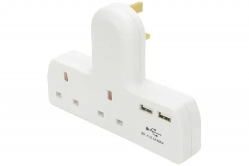 Mercury Power Strip 2AC & 2USB 2.1A 429.700UK