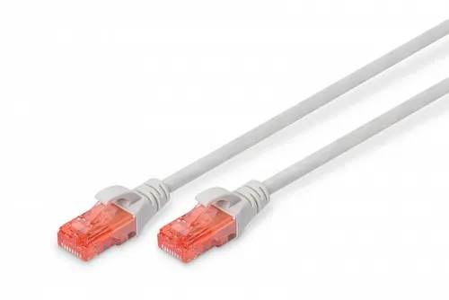 Digitus Ethernet Cable CAT6 Grey CU 0.25m