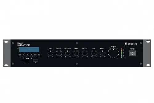 Adastra RM60 v2 100V Amp 60W FM/USB/Bluetooth 953.213UK