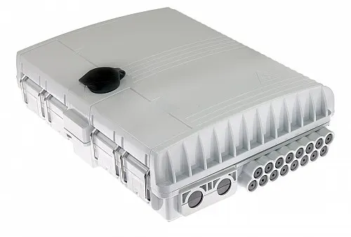 Opton Fiber Distribution Box 2 IN - 16 OUT IP65 White