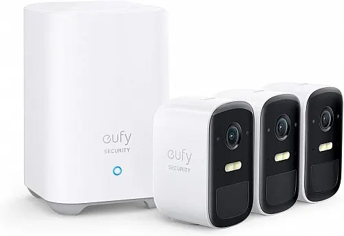 Anker Eufy Security Camera Kit Eufycam2C 3+1 & Home Base