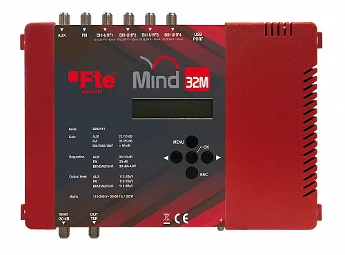 FTE MIND32M Programmable Filter Amplifier 32ch 116dB