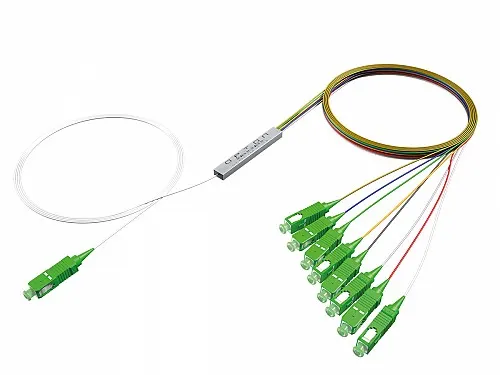 Opton PLC Fiber Splitter 1x8 SM SC/APC 1m