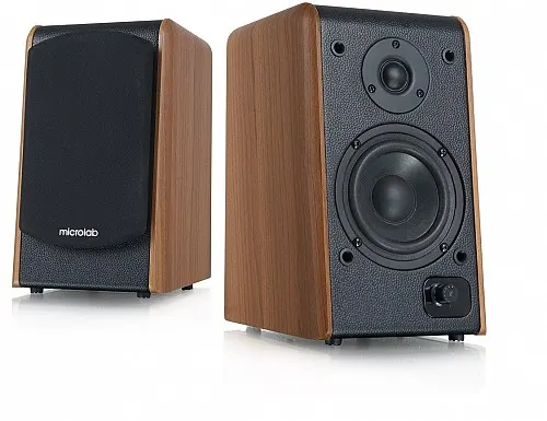 Microlab Active 2.0 Speakers B77BT Brown