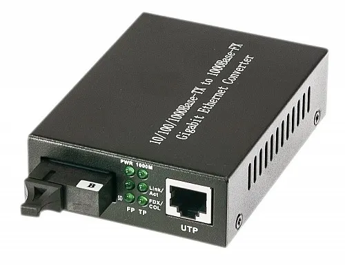 OPTON MC211CS Media Converter 1.25GBPS SM SC 10km