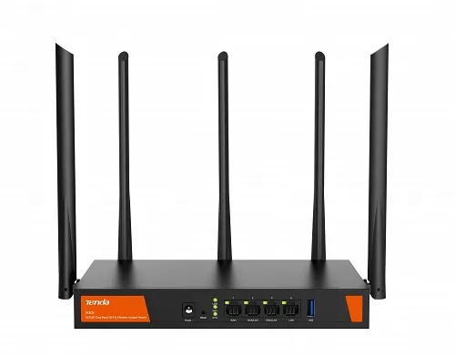 Tenda WR AX3000 Wi-Fi 6 Multi-WAN Dual Band Gigabit Router W30E