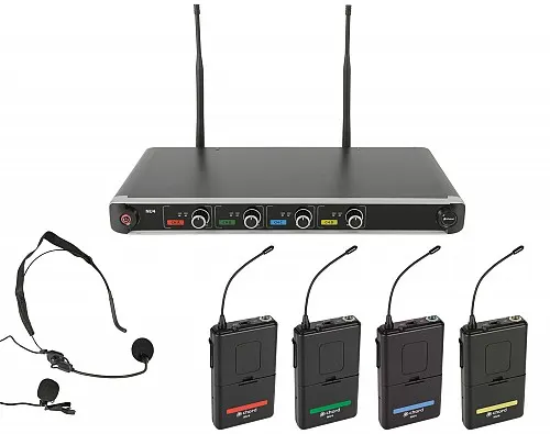 Chord NU4-N Quad UHF System-Neck/Lapel 171.844UK