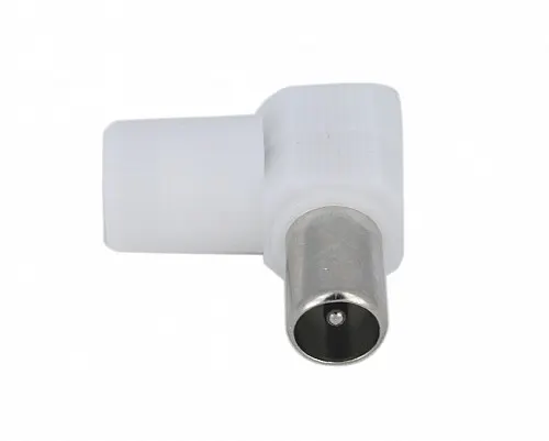 EK C95P-H Coaxial Plug Female White
